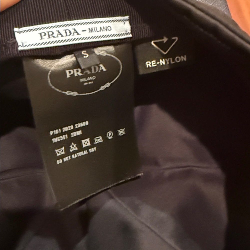 Prada Black Nylon Cap - Picture 8 of 11